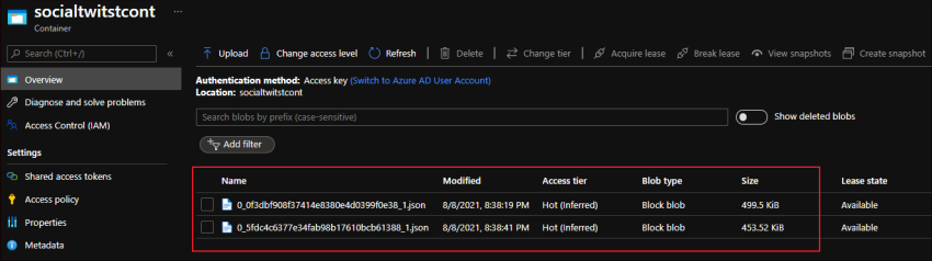 Handling Live Data Feed Using Azure Stream Analytics Job